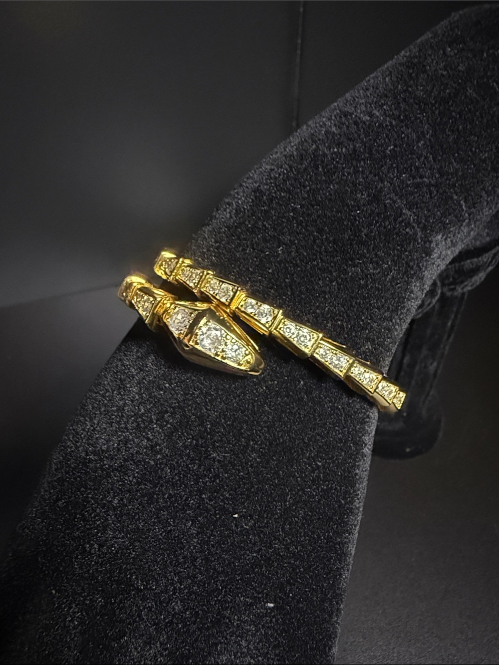 Gold Crystal Wrap Bracelet - Women Jewelry